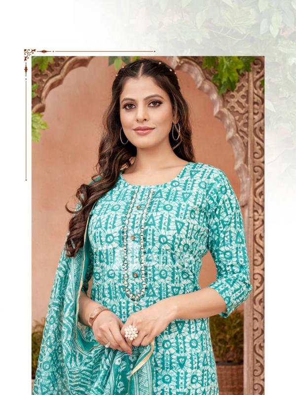 Bonie Noor 5 Cotton Kurti With Bottom Dupatta Collection